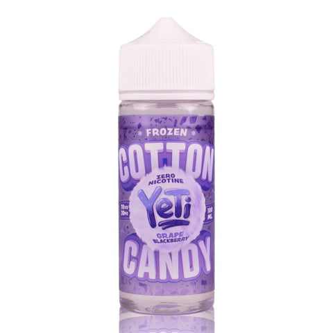Frozen Grape Blackberry By Yeti Cotton Candy 100ml Shortfill Yeti