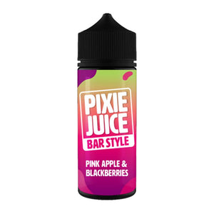 Pink Apple and Blackberries By Pixie Juice Bar Style 100ml Shortfill