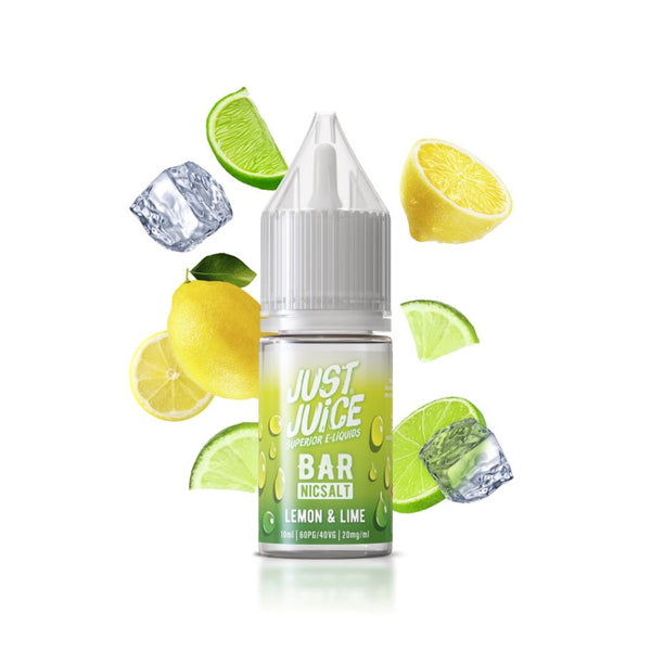Lemon Lime By Just Juice Bar Nic Salt 10ml