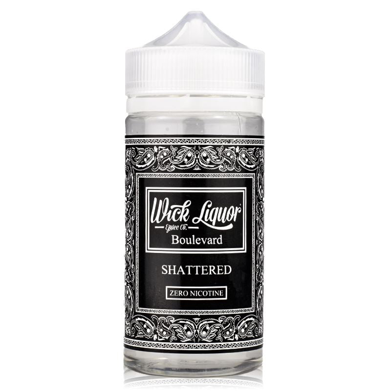 Boulevard Shattered  By Wick Liquor 0mg Shortfill