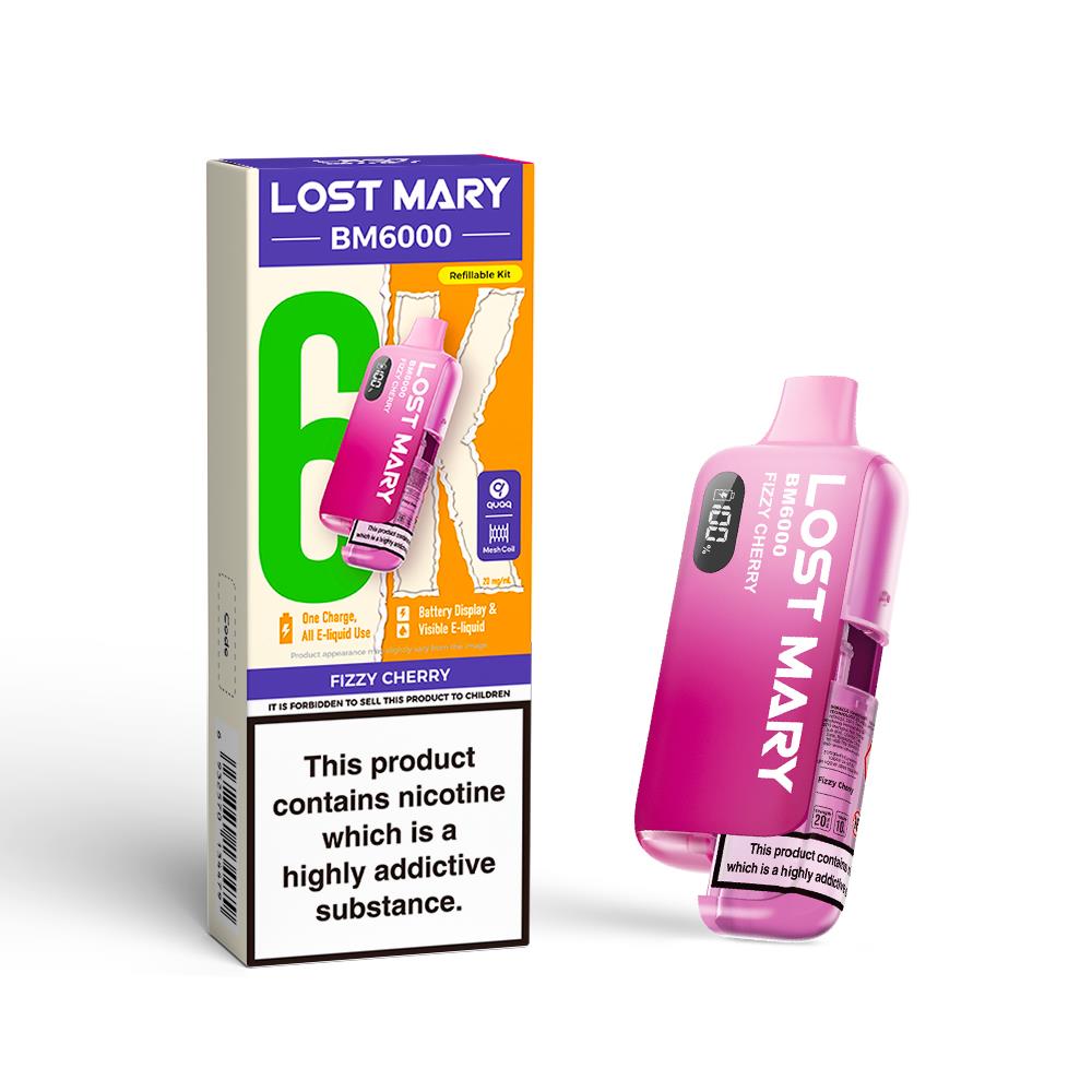 BM6000 V2 Prefilled Pod Kit By Lost Mary