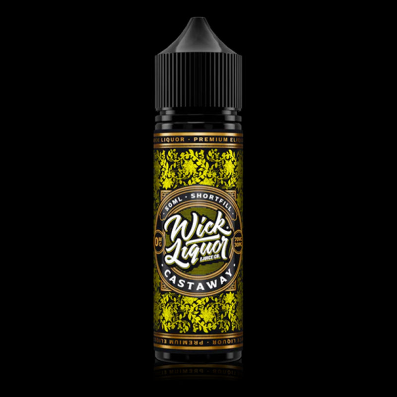 Castaway By Wick Liquor 0mg Shortfill