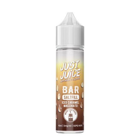 Iced Caramel Macchiato By Just Juice Bar 40ml Shortfill Just Juice