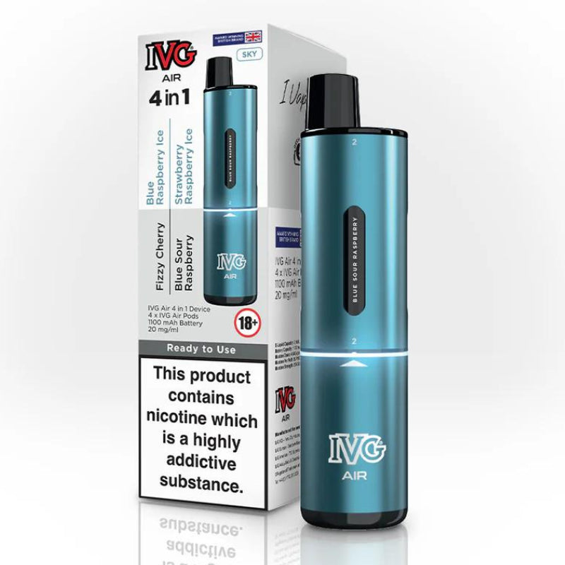 Air 4 in 1 Rechargeable Pod Kit By I VG 20mg