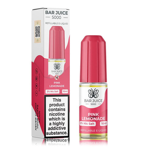Pink Lemonade By Bar Juice 5000 Salt 10ml Bar Juice 5000