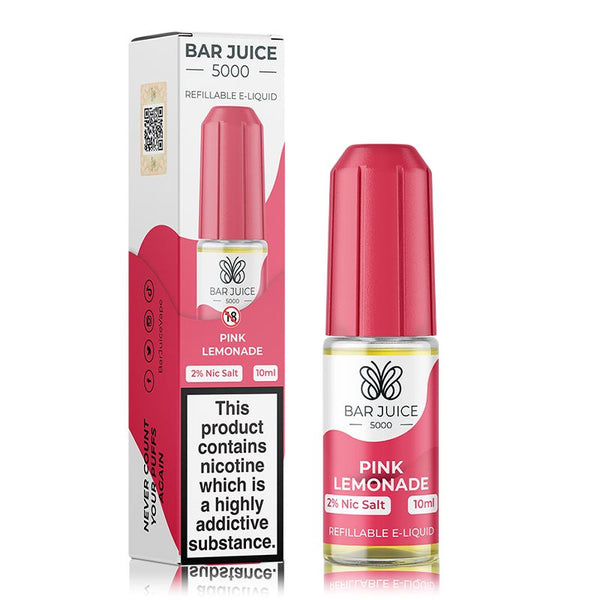 Pink Lemonade By Bar Juice 5000 Salt 10ml