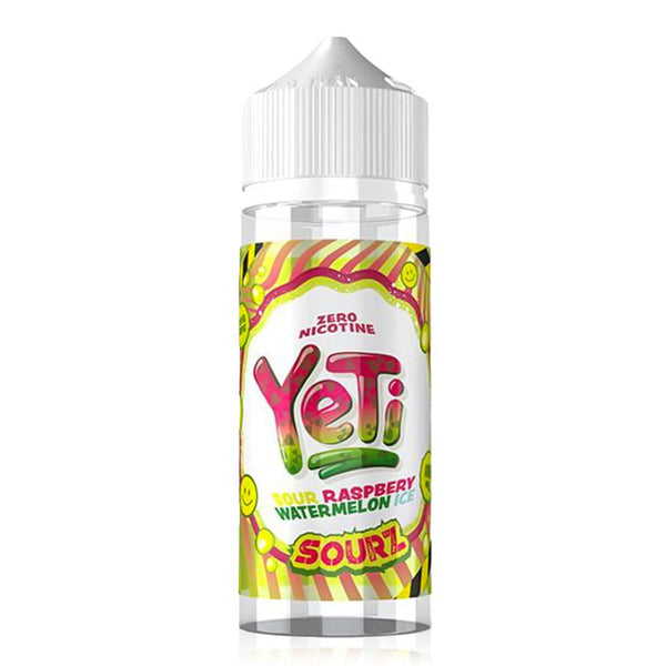 Raspberry Watermelon Ice By Yeti Sourz 100ml Shortfill