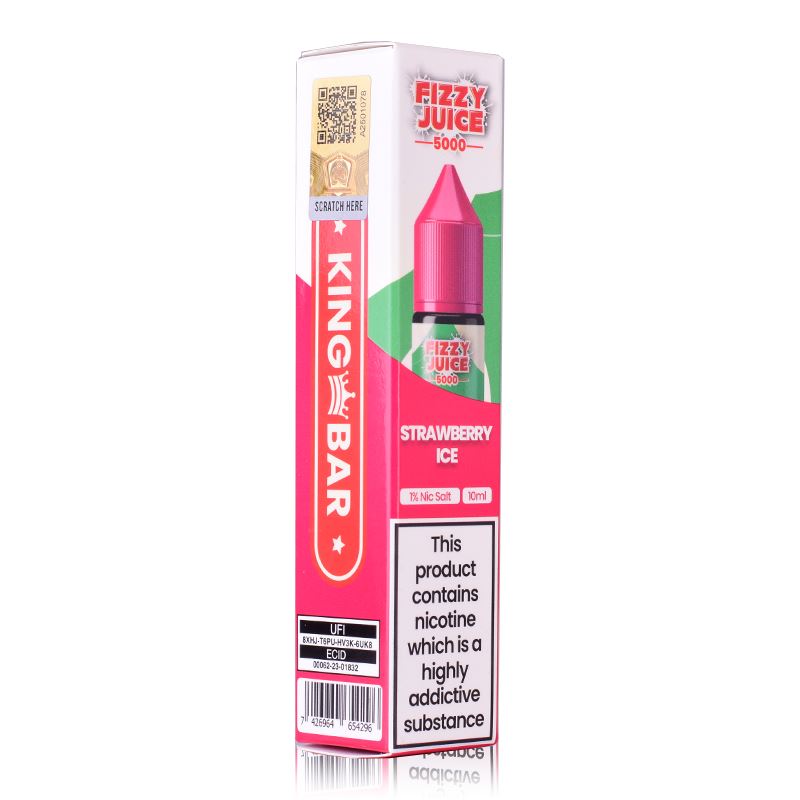 Strawberry Ice By Fizzy Juice Salt 10ml