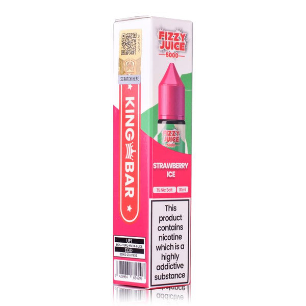 Strawberry Ice By Fizzy Juice Salt 10ml