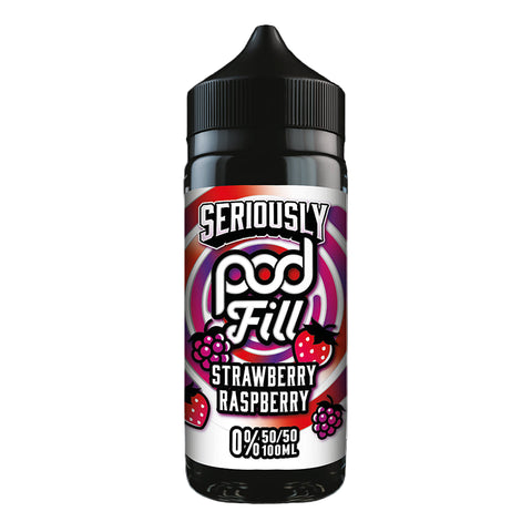 Strawberry Raspberry By Seriously Pod Fill 100ml Shortfill Seriously Doozy