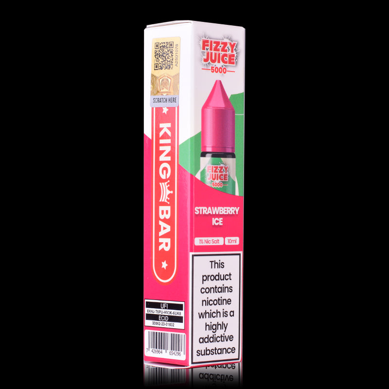 Strawberry Ice By Fizzy Juice Salt 10ml