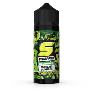 Sour Apple By Strapped Reloaded 100ml Shortfill