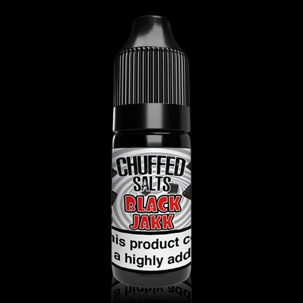 Black Jakk By Chuffed Salts 10ml 20mg (out of date)