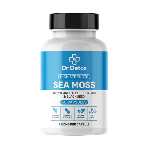 Sea Moss Capsules By Dr Detox 60 Pack Dr Detox