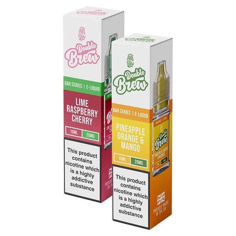 Double Brew 20mg Flavours Bundle Box 120 x 10ml Ohm Brew