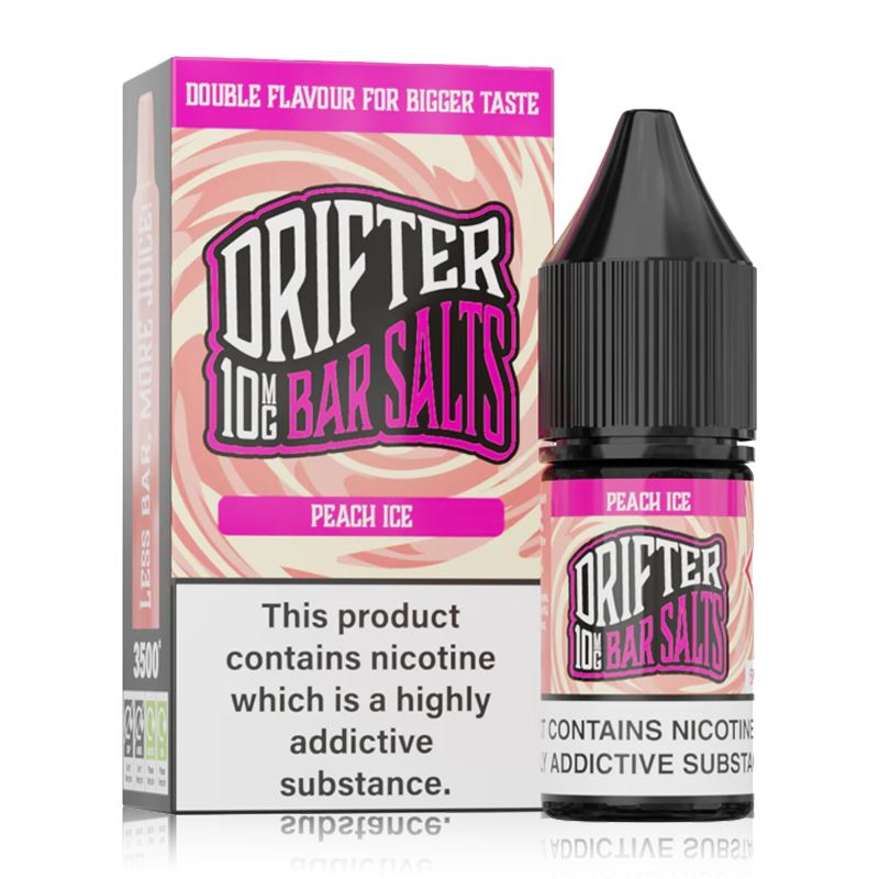 Peach Ice By Drifter Bar Salts 10ml