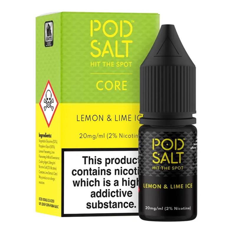 Lemon Lime By  Pod Salt Core  10ml