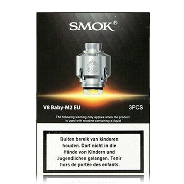 TFV8 Baby Mesh EU Coil 3 Pack By Smok M2 0.25ohm