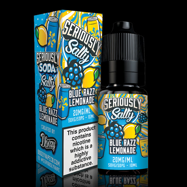 Blue Razz Lemonade By Seriously Salty Sodas 10ml