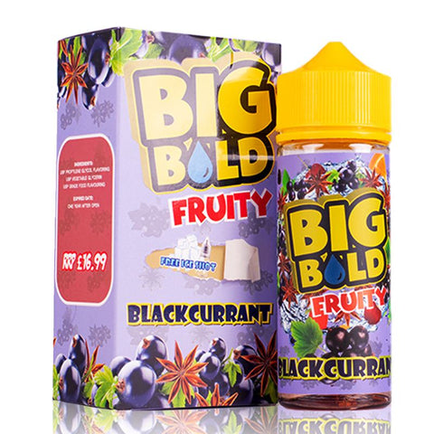 Blackcurrant By Big Bold Fruity 100ml Shortfill Big Bold