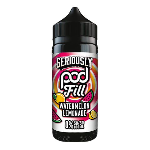Watermelon Lemonade By Seriously Pod Fill 100ml Shortfill Seriously Doozy