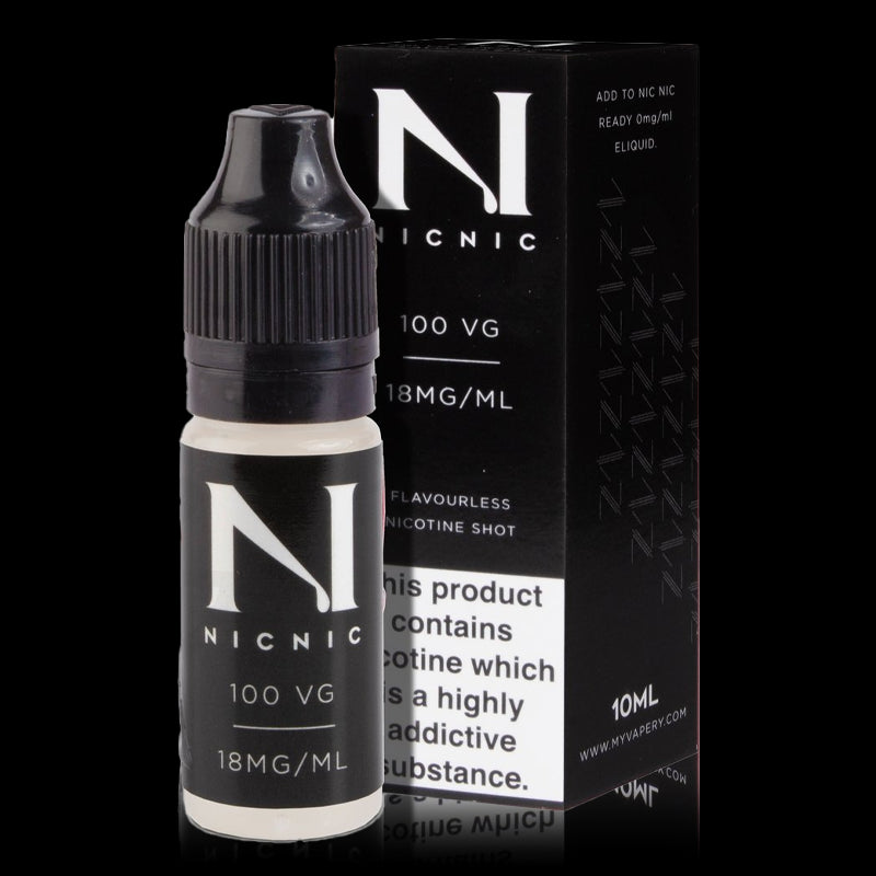 10ml Nicotine Shots By Nic Nic