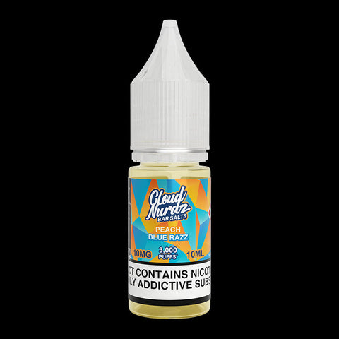 Peach Blue Razz By Cloud Nurdz Bar Salts 10ml Cloud Nurdz