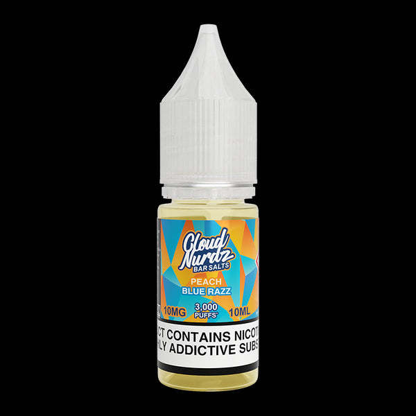 Peach Blue Razz By Cloud Nurdz Bar Salts 10ml