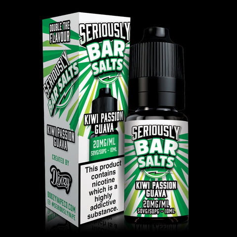 Kiwi Passion Guava By Seriously Bar Salts 10ml Seriously Doozy