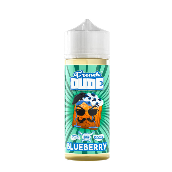Blueberry By French Dude 100ml Shortfill