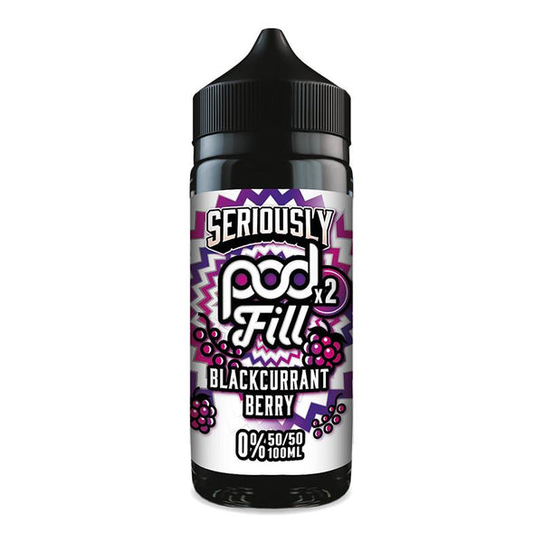 Blackcurrant Berry By Seriously Pod Fill 100ml Shortfill