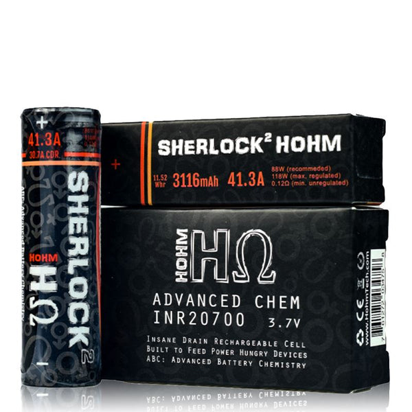 Sherlock Hohm 2 20700 Battery By Hohm Tech