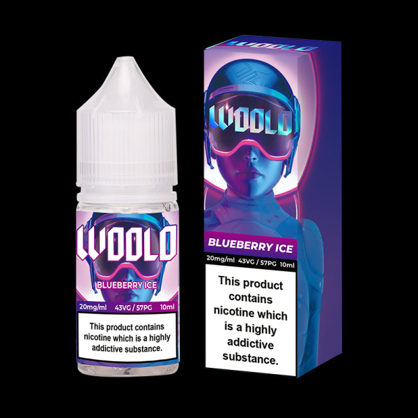 Blueberry Ice By Woolo 10ml Salt