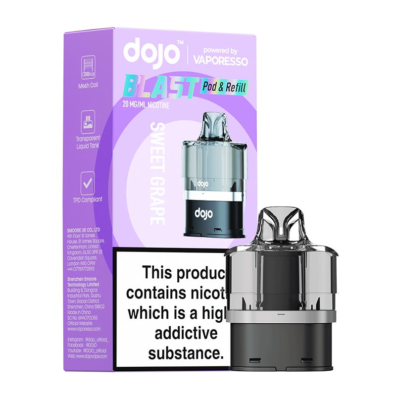 Dojo Blast 6000 Replacement Pods By Vaporesso