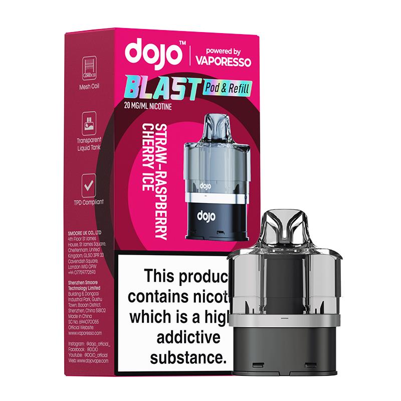 Dojo Blast 6000 Replacement Pods By Vaporesso