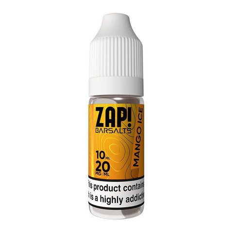 Mango Ice By Zap Bar Salts 10ml Zap