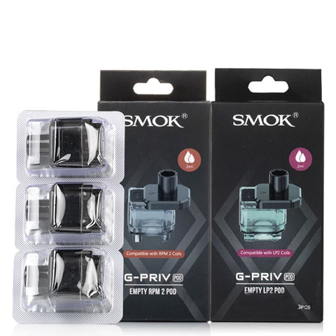 G Priv Replacement Pod By Smok 3 Pack Smok
