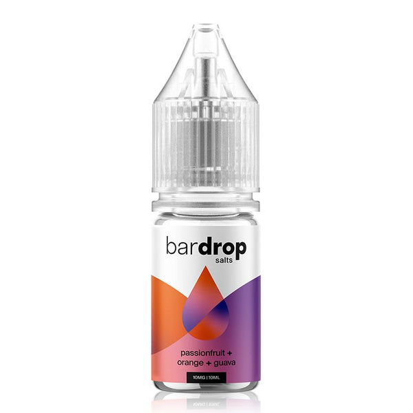Passionfruit Orange Guava By Bar Drop Salts 10ml