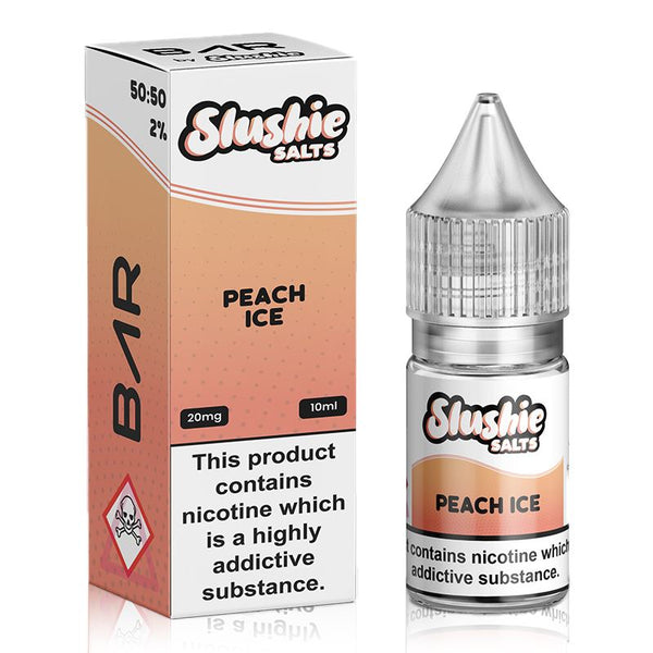 Peach ICE Bar By Slushie Salt 10ml