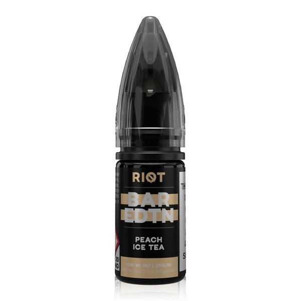 Peach ICE Tea By Riot Squad Bar EDTN Salts 10ml