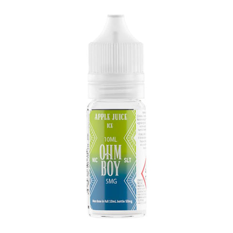 Apple Juice Ice By Ohm Boy SLT 10ml Nic Salt Ohm Boy