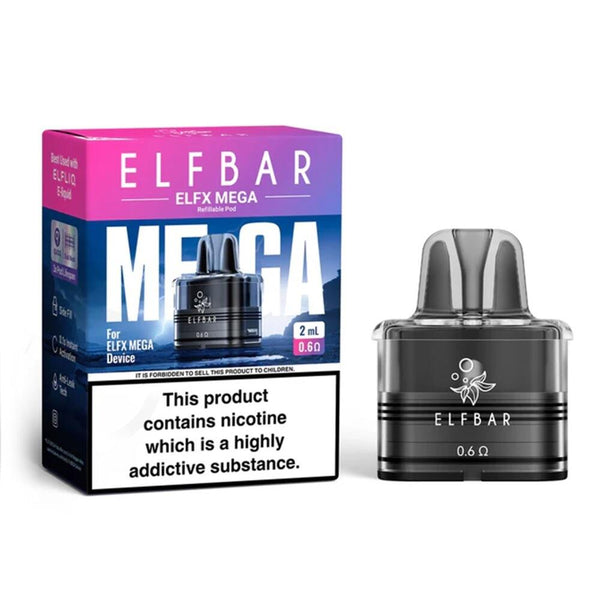 Elfx Mega Replacement Pod Pack By Elf Bar Elf Bar