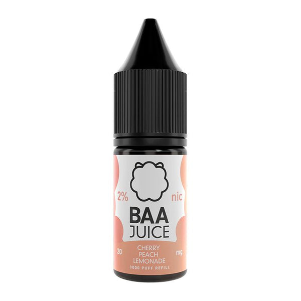 Cherry Peach Lemonade By Baa Juice 10ml Nic Salt Baa Salts