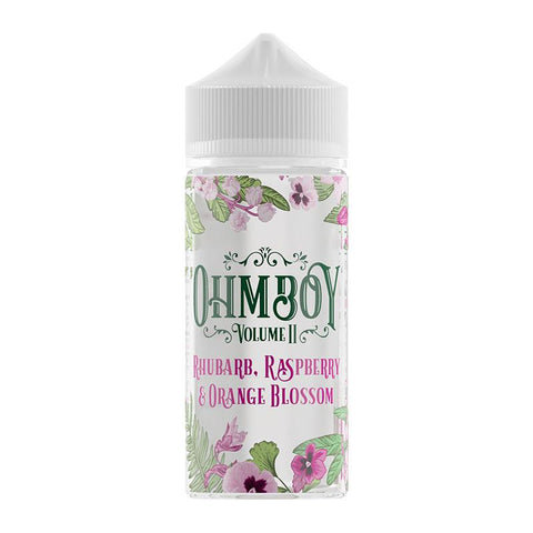 Rhubarb Raspberry Orange Blossom By Ohm Boy V2 100ml Shortfill Ohm Boy