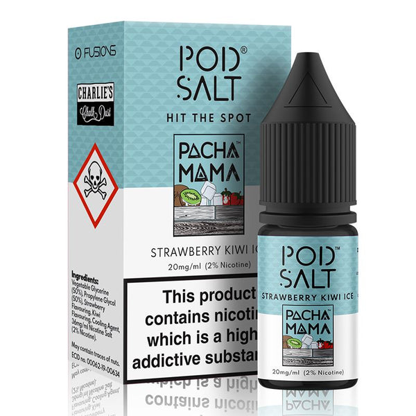 Strawberry Kiwi Ice By Pod Salt and Pacha Mama 10ml