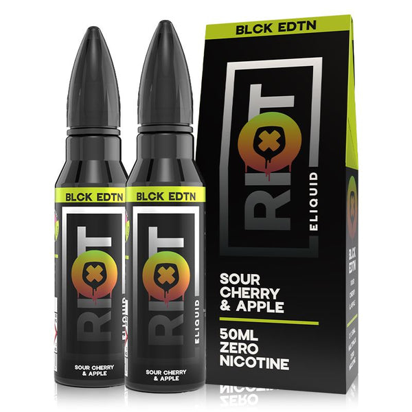Sour Cherry and Apple By Riot Squad BLCK EDTN Shortfill 2x50ml