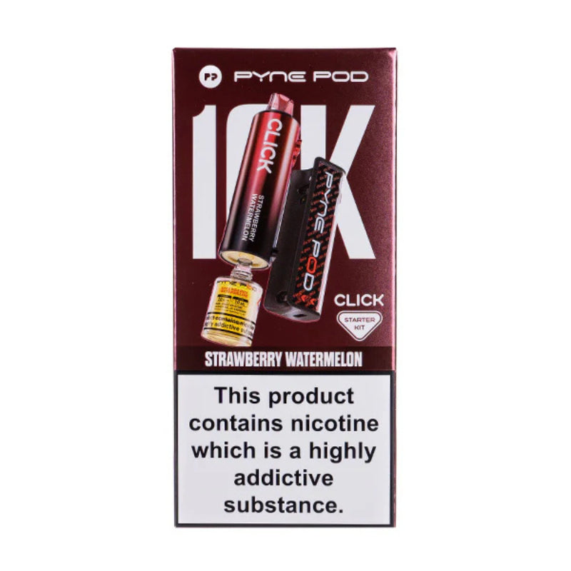 Click 10000 Puff Prefilled Pod Kit By Pyne