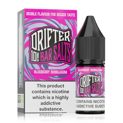 Blueberry Bubblegum By Drifter Bar Salts 10ml Drifter
