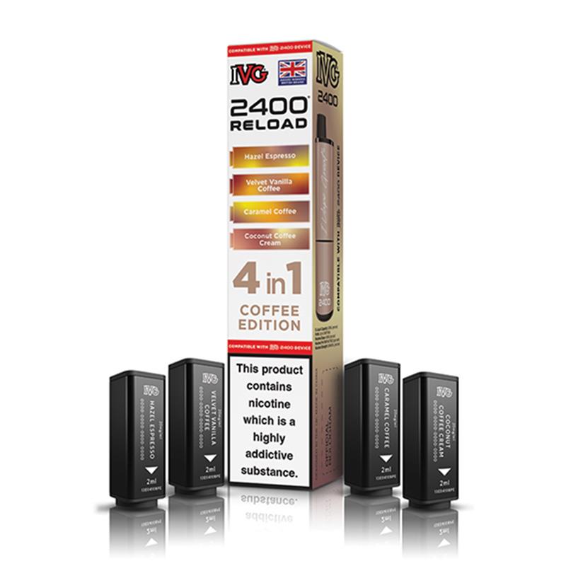 I VG 2400 Reload 4 in 1 Prefilled Replacement Pods