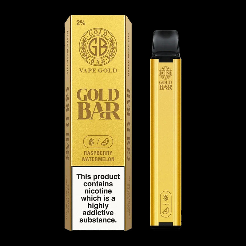 Gold Bar 600 Disposable pod system 20mg Salts